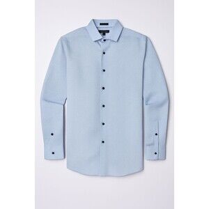 Brooks 346 Men’s Button Down Shirt Blue Long Sleeve 16.5 34/35 Medium